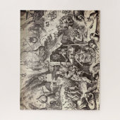 Die sieben tödlichen Sünden - Habsucht Puzzle (Vertikal)