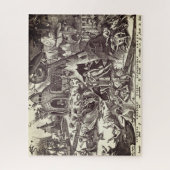 Die sieben tödlichen Sünden - Lust Puzzle (Vertikal)