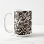 Die sieben tödlichen Sünden - Stolz Kaffeetasse (Links)