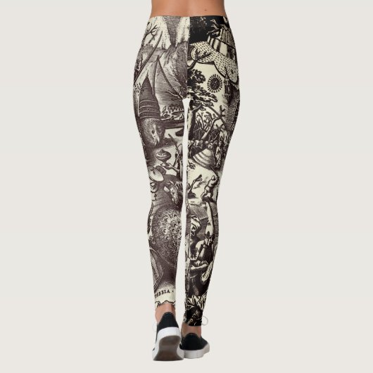 Die sieben tödlichen Sünden - Stolz Leggings (Rückseite)