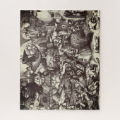 Die sieben tödlichen Sünden - Stolz Puzzle (Vertikal)