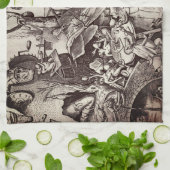 Die sieben Toten - Glutton Geschirrtuch (Gefaltet)