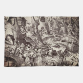 Die sieben Toten - Glutton Geschirrtuch (Horizontal)