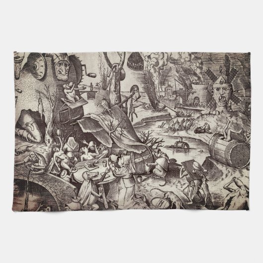 Die sieben Toten - Glutton Geschirrtuch (Horizontal)