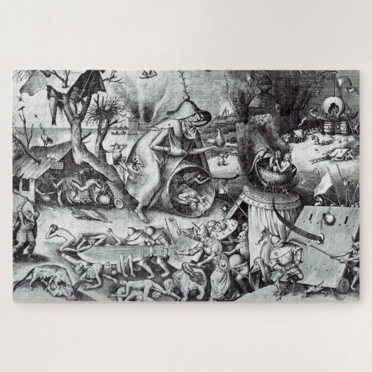 Die sieben Toten, Pieter Bruegel Puzzle (Horizontal)