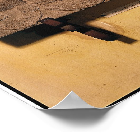 Die sieben Toten sitzen Poster (Ecke)