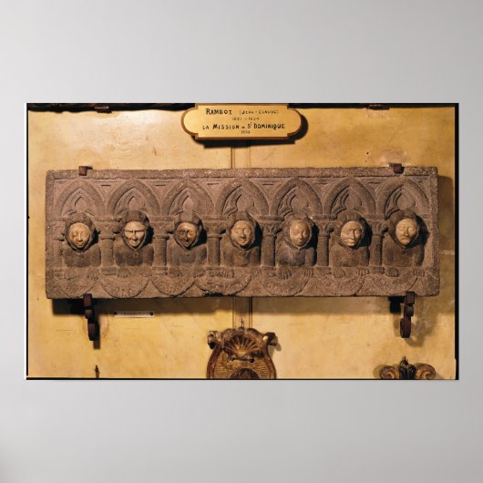 Die sieben Toten sitzen Poster (Vorne)