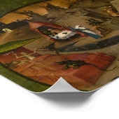 Die sieben Toten sitzen und die vier letzten Dinge Poster (Ecke)