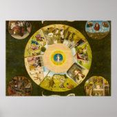 Die sieben Toten sitzen und die vier letzten Dinge Poster (Vorne)