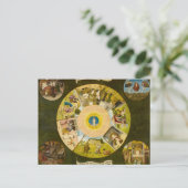 Die sieben Toten sitzen und die vier letzten Dinge Postkarte (Stehend Vorderseite)