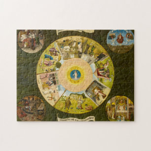 Die sieben Toten sitzen und die vier letzten Dinge Puzzle