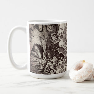 Die sieben toten Sünden - Gluttonie Kaffeetasse