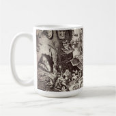 Die sieben toten Sünden - Gluttonie Kaffeetasse (Links)