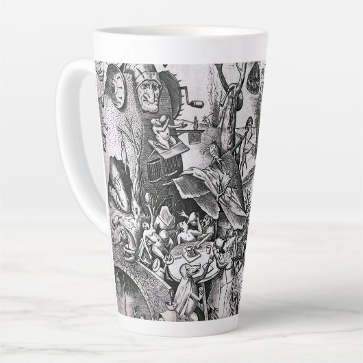 Die sieben toten Sünden - Gluttonie Milchtasse (Linke Ecke)