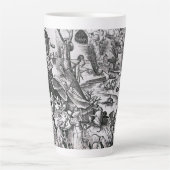 Die sieben toten Sünden - Gluttonie Milchtasse (Vorderseite)