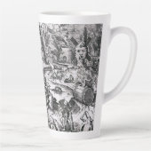 Die sieben toten Sünden - Gluttonie Milchtasse (Rechts)