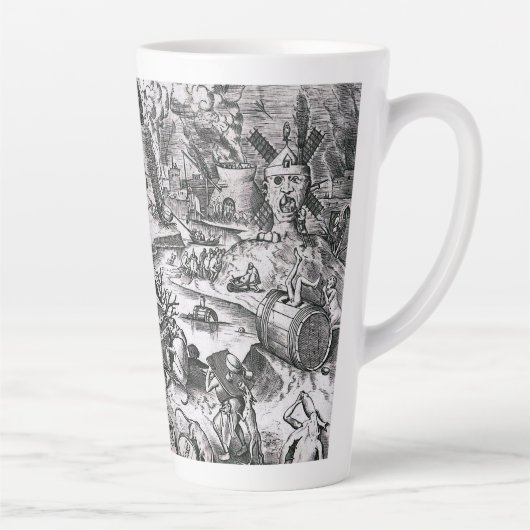 Die sieben toten Sünden - Gluttonie Milchtasse (Rechts)