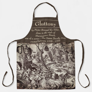 Die sieben toten Sünden - Gluttonie Schürze