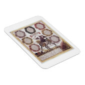 Die sieben Toten Sünden (Gravieren) Magnet (Rechte Seite)