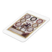 Die sieben Toten Sünden (Gravieren) Magnet (Linke Seite)