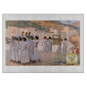 Die sieben Trumpeten von Jericho. Schneidebrett