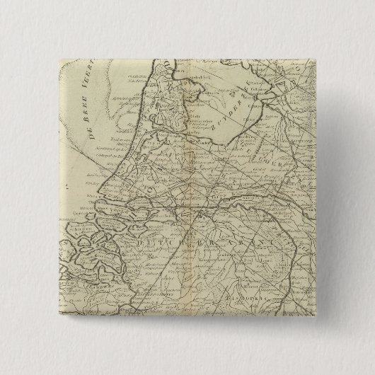 Die sieben Vereinigten Provinzen Hollands Button (Vorderseite)