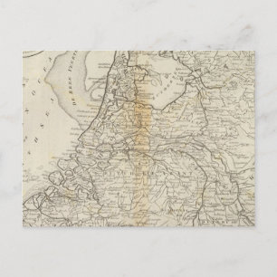 Die sieben Vereinigten Provinzen von Holland 2 Postkarte