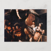 Die sieben Werke von Caravaggio Postkarte (Vorderseite)