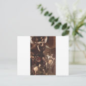 Die sieben Werke von Caravaggio Postkarte (Stehend Vorderseite)