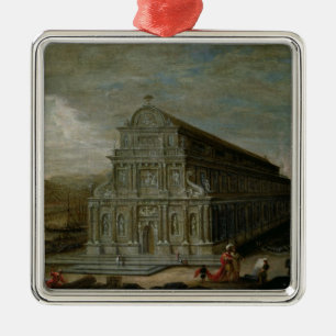 Die sieben Wunder der Welt Ornament Aus Metall