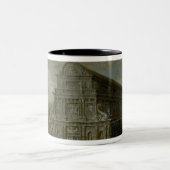 Die sieben Wunder der Welt Zweifarbige Tasse (Mittel)