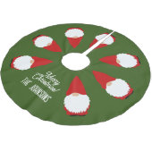 Die sieben Zwerge, der Weihnachtsbaumrock Polyester Weihnachtsbaumdecke (Schrägansicht)