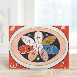 Die siebengepunkteten Sterne | Hilma af Klint Karte