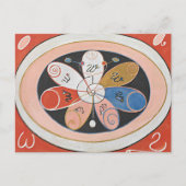 Die siebengepunkteten Sterne | Hilma af Klint Postkarte (Vorderseite)