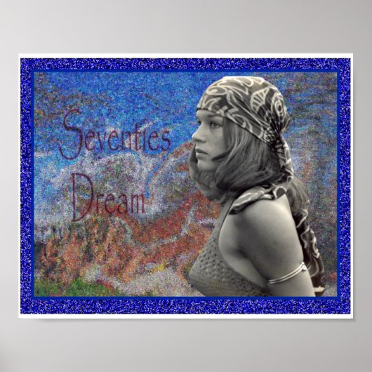 Die siebziger Jahre träumen Poster (Vorne)