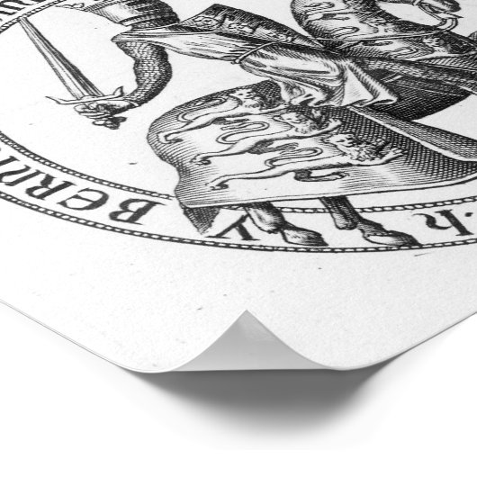 Die Siegel von Edward I Poster (Ecke)