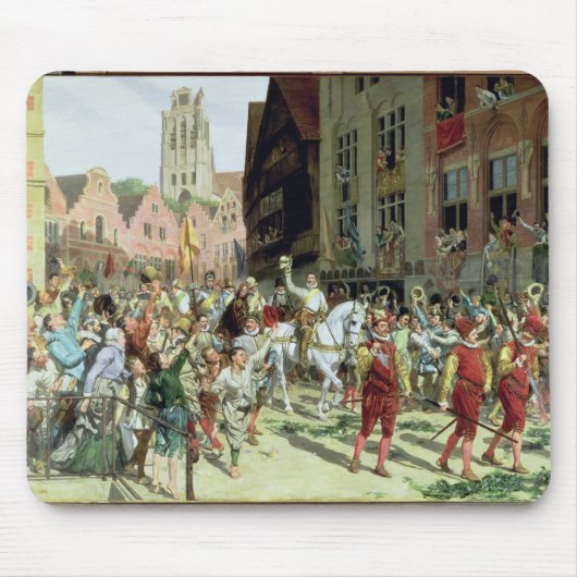 Die Siegesankunft in Rotterdam Mousepad (Vorne)