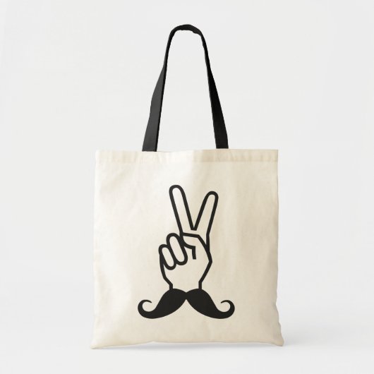 Die Siegessack Mustache - wählen Sie Stil Tragetasche (Vorne)