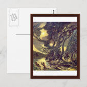 Die Siegfried- und die Rheingärten Postkarte (Vorne/Hinten)