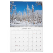 Die Sierra Nevada im Osten. Kalender (Jan 2027)