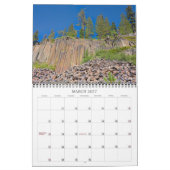 Die Sierra Nevada im Osten. Kalender (Mär 2027)