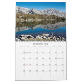 Die Sierra Nevada im Osten. Kalender (Feb 2026)