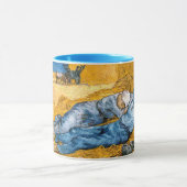 Die Siesta (1890) Landschaft Schöne Kunst Van Gogh Tasse (Zentrum)