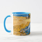 Die Siesta (1890) Landschaft Schöne Kunst Van Gogh Tasse (Links)