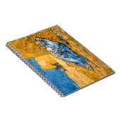 Die Siesta (1890) Landschaftskunst Van Gogh Spiral Notizblock (Rechte Seite)