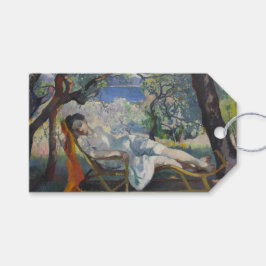 Die Siesta (Jeanne, die sich in einem sonnigen Gar Geschenkanhänger