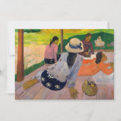 Die Siesta | Paul Gauguin (Vorderseite)