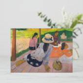 Die Siesta | Paul Gauguin (Stehend Vorderseite)