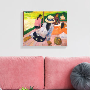 Die Siesta Paul Gauguin Leinwanddruck