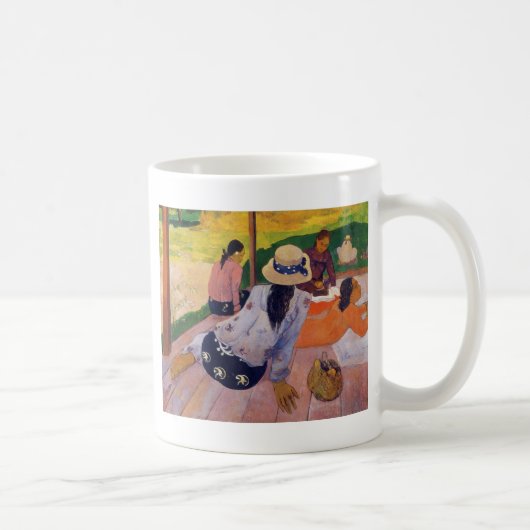 "Die siesta-" - Paul- GauguinTasse Kaffeetasse (Rechts)